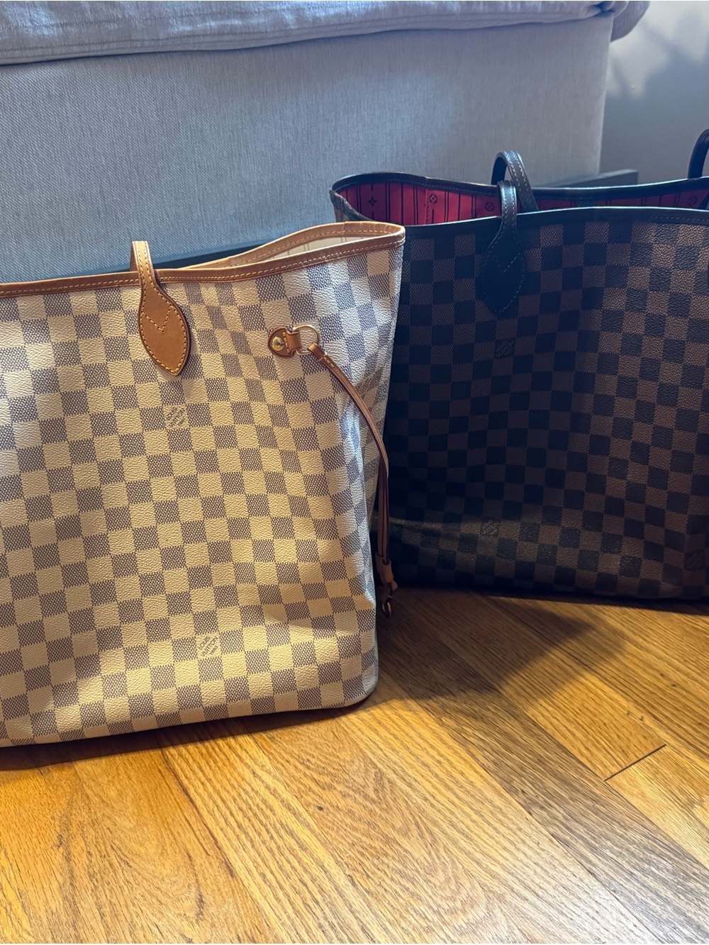 Louis Vuitton neverfull GM bundle